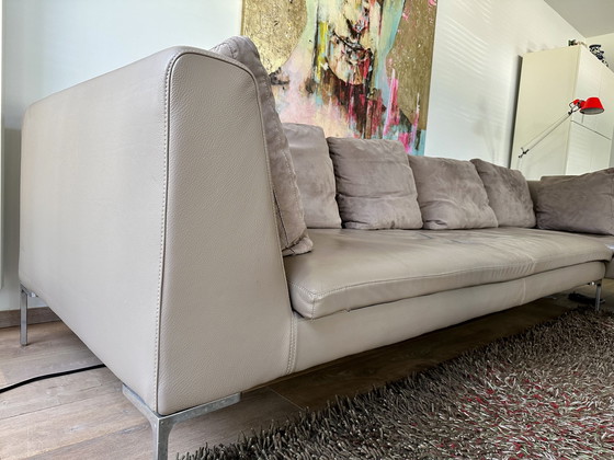 Image 1 of B&B Italia Charles sofa with chaise longue