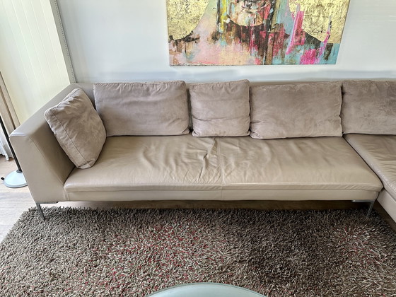 Image 1 of B&B Italia Charles sofa with chaise longue