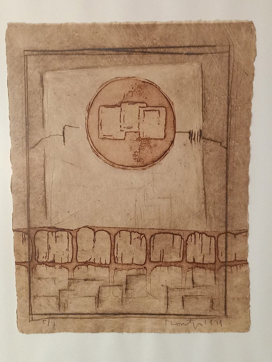 Image 1 of Jan Montijn, No Title etching