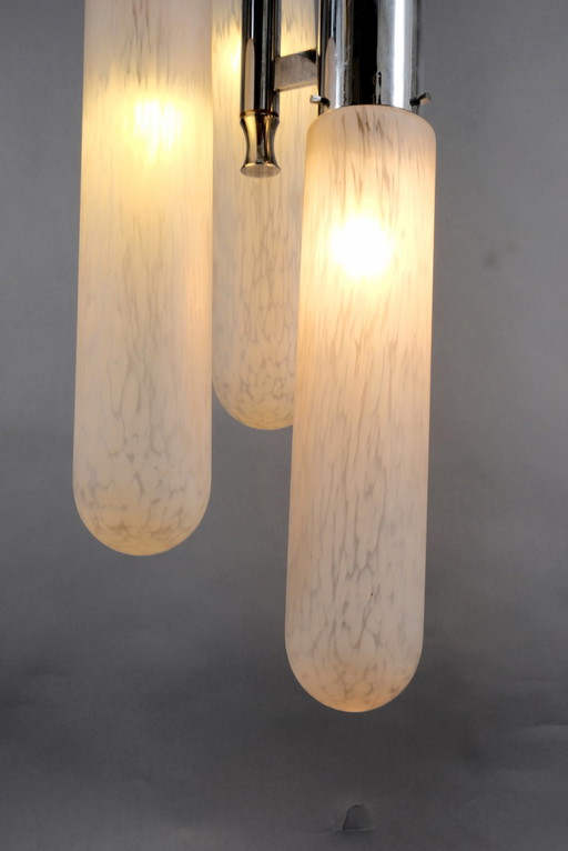 Mid-Century Italian Ceiling Lamp by Carlo Nason for Mazzega