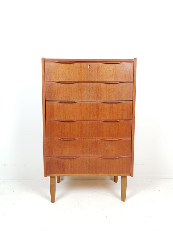 Image 1 of Danish design chest of drawers