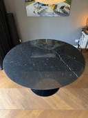 Marbre de table vintage de l'âge de l'espace
