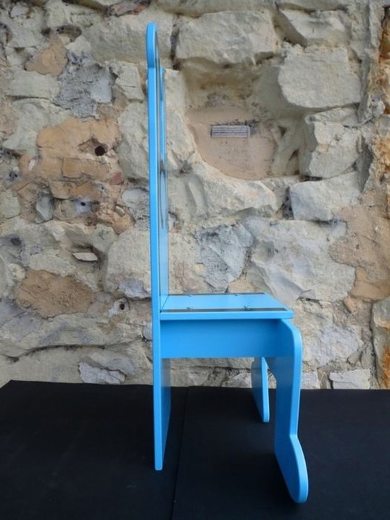 Image 1 of Trona Keith Haring / objeto decorativo azul