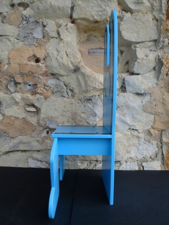 Image 1 of Trona Keith Haring / objeto decorativo azul