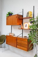 Wall shelf String WHB Vintage Midcentury Teak