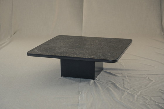 Image 1 of Modernist slate stone coffee table by Draenert Studios 