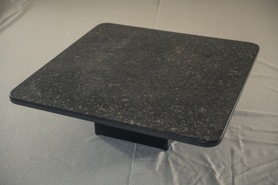 Image 1 of Modernist slate stone coffee table by Draenert Studios 