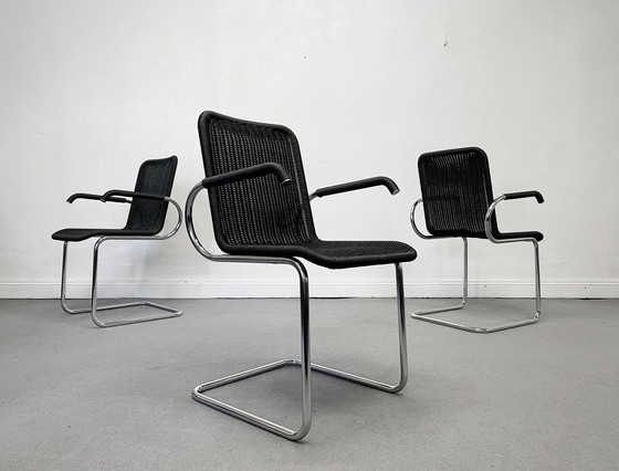 Image 1 of 6x Vintage Tecta cantilever D41 chairs