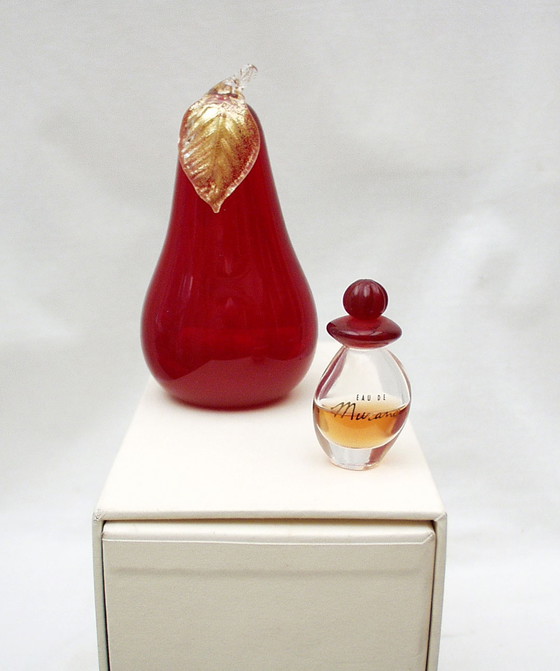 Image 1 of MURANO - Carlo Moretti - limited - Perfume bottle + pear.