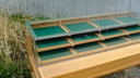 Vintage showcase counter