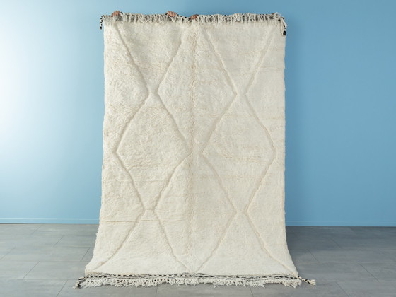 Image 1 of Vintage Tiny Light Beni, Berber Rug