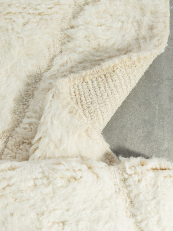 Image 1 of Vintage Tiny Light Beni, Berber Rug