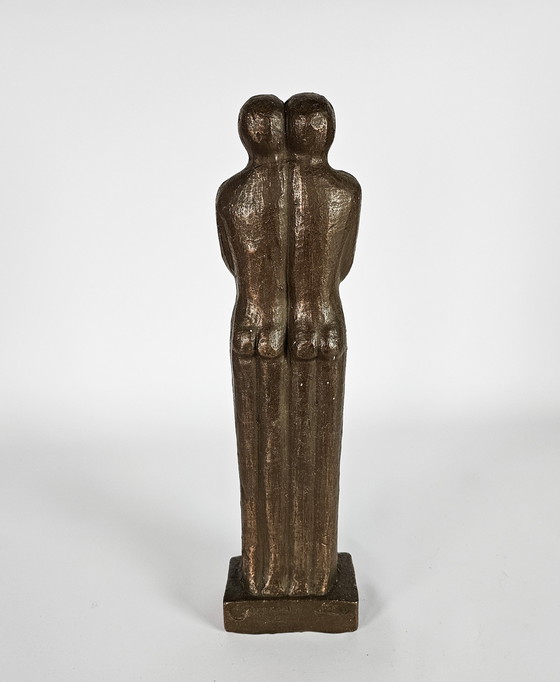 Image 1 of Geert Kunen - Visual Artist - Clay - XL sculpture - 3rd quarter 20th century