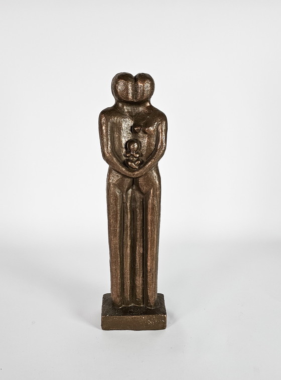 Image 1 of Geert Kunen - Visual Artist - Clay - XL sculpture - 3rd quarter 20th century