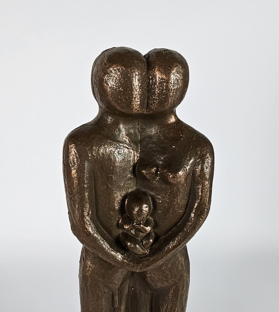 Image 1 of Geert Kunen - Visual Artist - Clay - XL sculpture - 3rd quarter 20th century