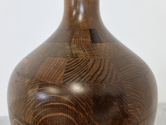 Image 1 of Maurice Bonami wooden vases , 1970s  - set of 3