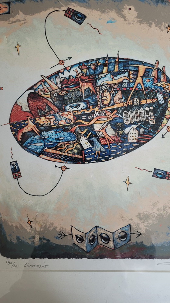 Image 1 of Wim Heesakker - Litografia panoramica