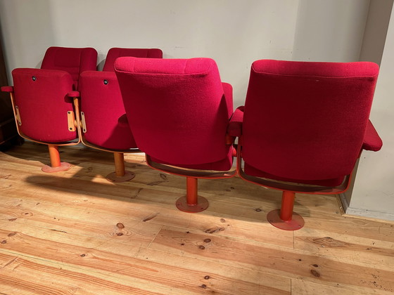 Image 1 of 2x Chaise duo cinéma vintage
