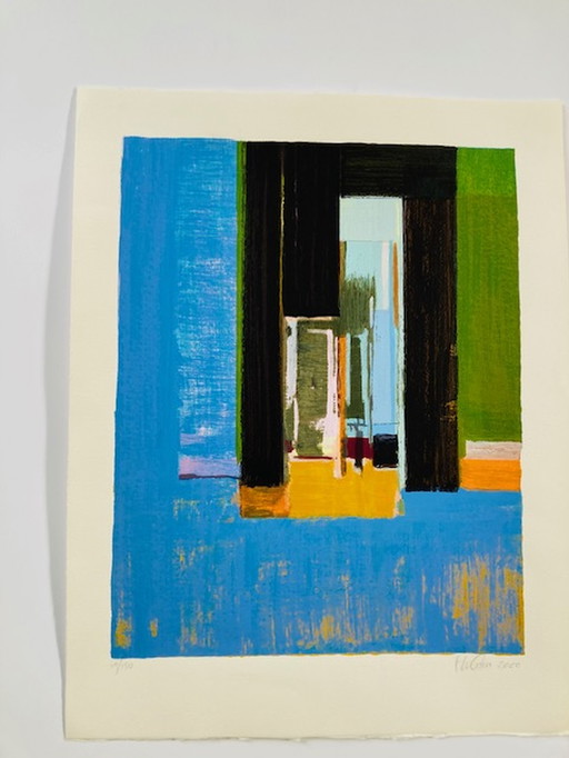 Helmuth van Galen - silkscreen - Interior II