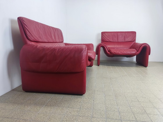 Image 1 of 2x de Sede DS 2011 fauteuil + bank