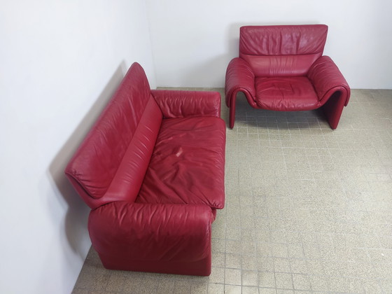 Image 1 of 2x de Sede DS 2011 fauteuil + banque