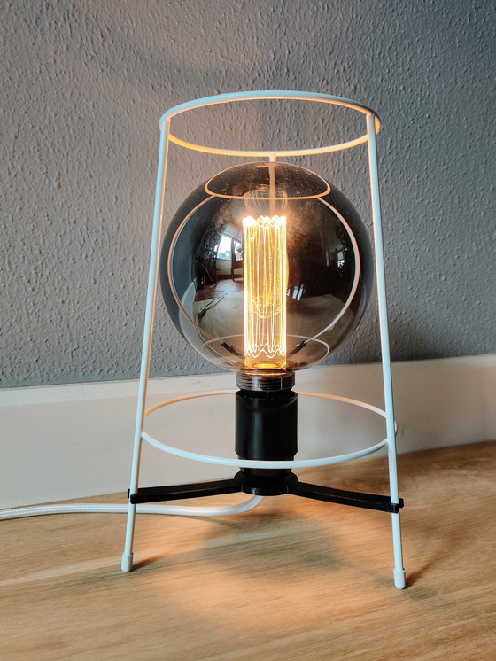 Image 1 of Upcycled titanium filament lamp