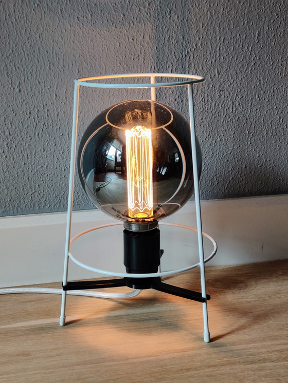 Image 1 of Upcycled titanium filament lamp