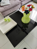Modern coffee table with removable tray