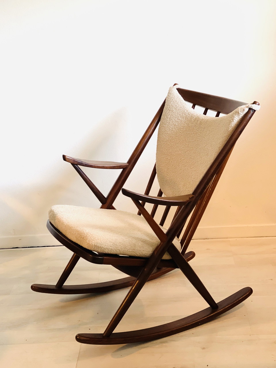 Bramin Teak Rocking Chair Frank Reenskaug Bramin Teak Rocking
