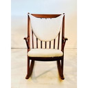 Frank Reenskaug Bramin teak rocking chair
