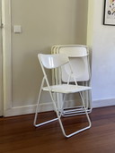 4x Chaise pliante Ted vintage