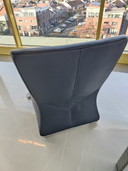 Fauteuil et pouf Rolf Benz