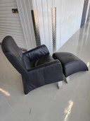 Fauteuil et pouf Rolf Benz