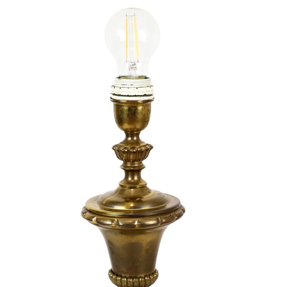 Image 1 of Lampe en laiton Hollywood Regency