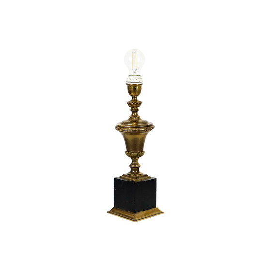 Image 1 of Lampe en laiton Hollywood Regency