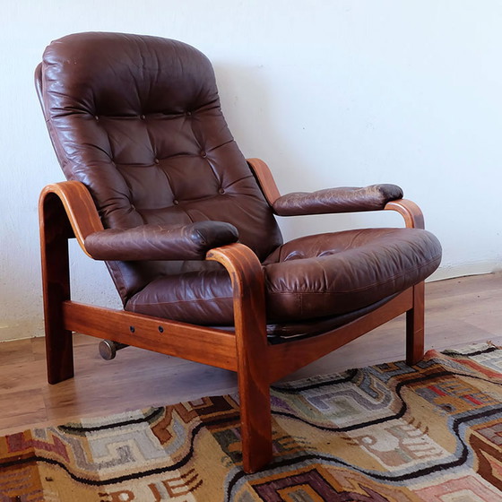 Image 1 of Møbler Sweden - lounge chair with ottoman.