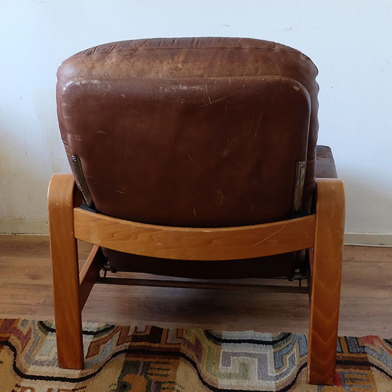 Image 1 of Møbler Sweden - lounge chair with ottoman.