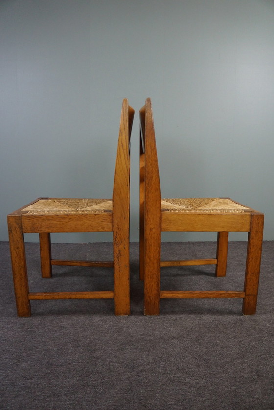 Image 1 of 4x Hague School dining room chairs