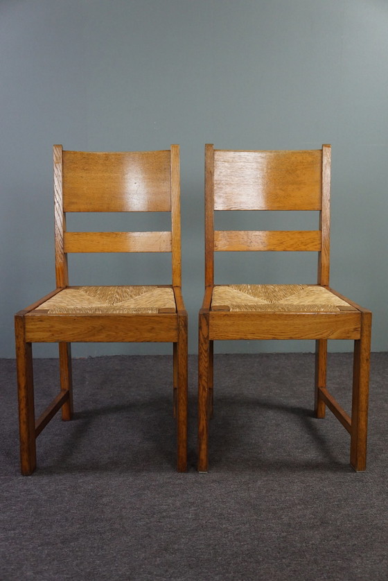 Image 1 of 4x Hague School dining room chairs