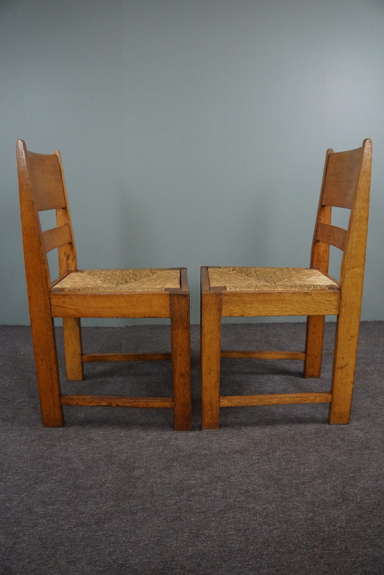 Image 1 of 4x Hague School dining room chairs