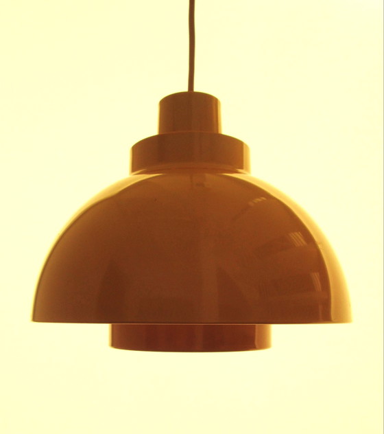 Image 1 of 2x Minisol space age hanging lamps