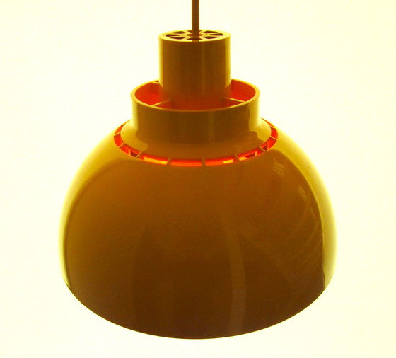 Image 1 of 2x Minisol space age hanging lamps