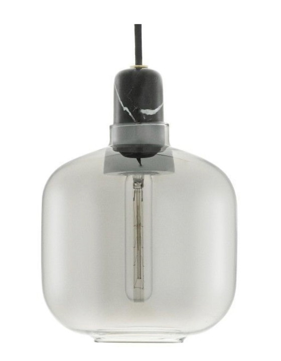 Image 1 of 6 Normann Amp lamps smoke black