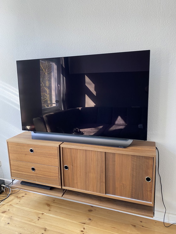 Image 1 of String wall shelf for TV