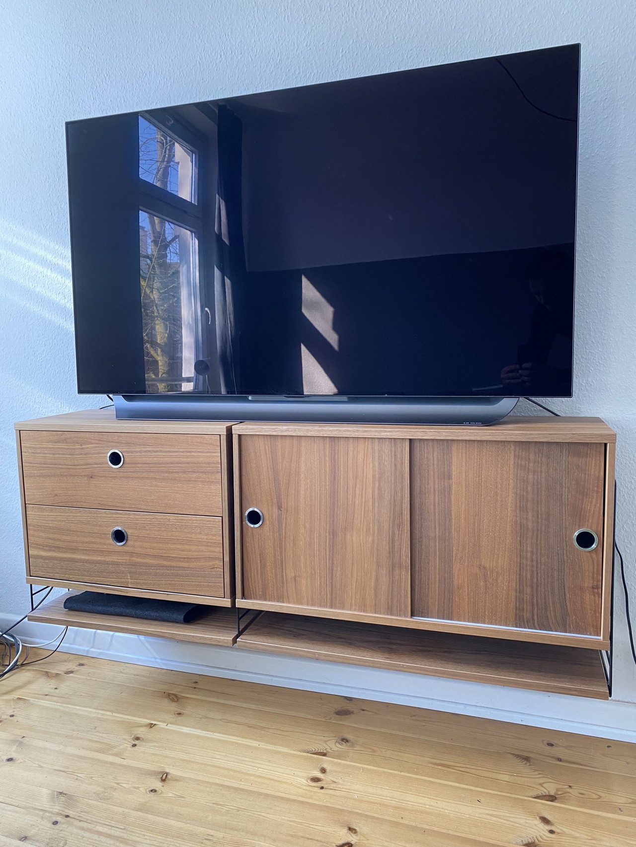 String shelves tv discount