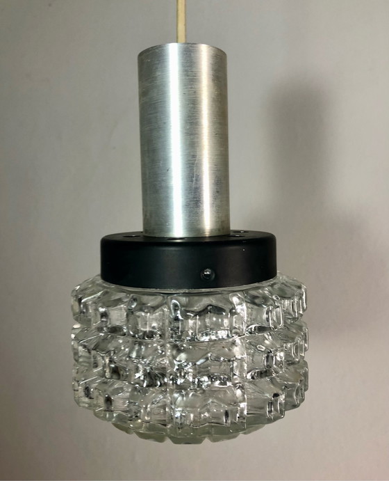 Image 1 of 2x Vintage Danish hanging lamp