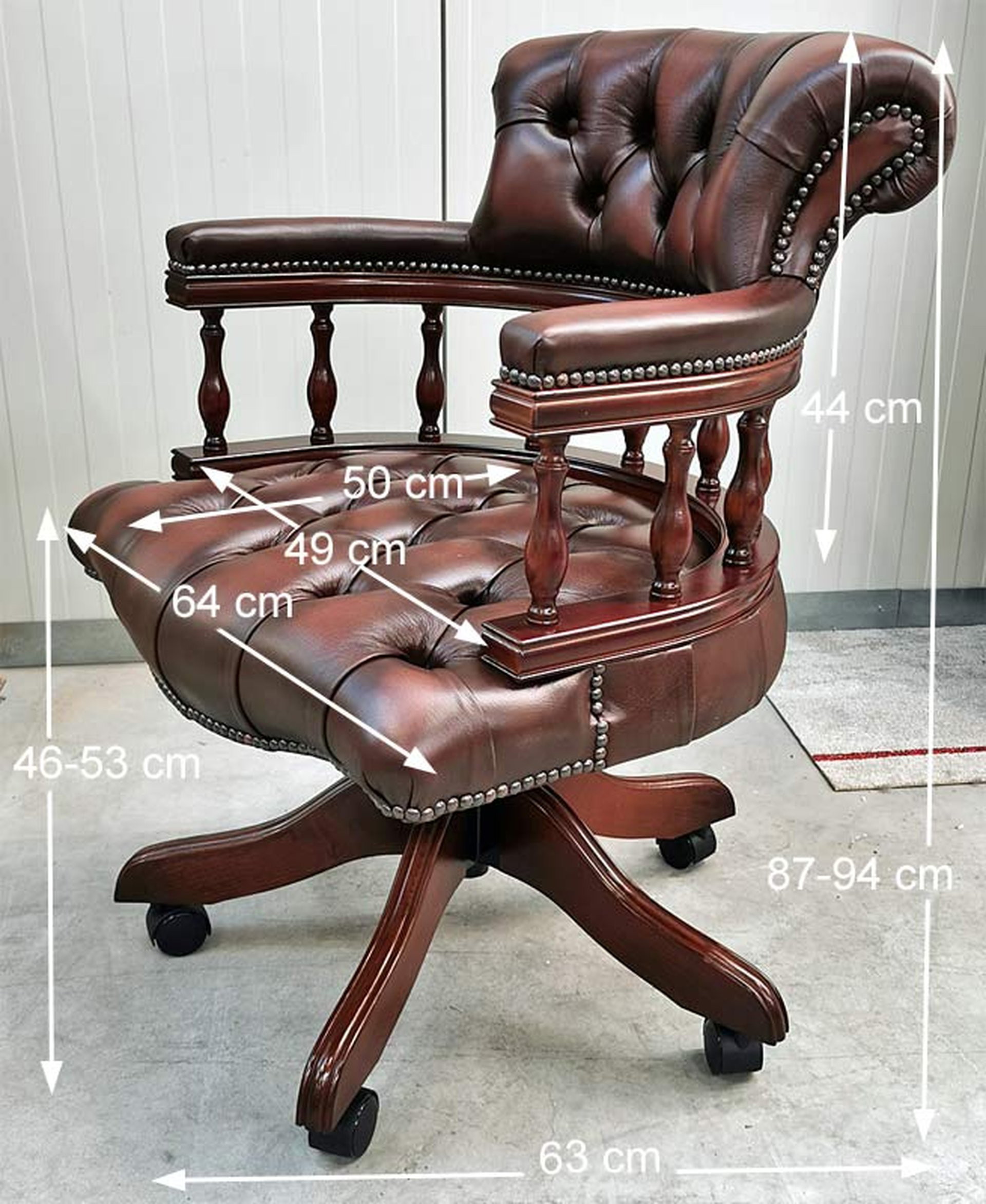 Chesterfield deals swivel chair