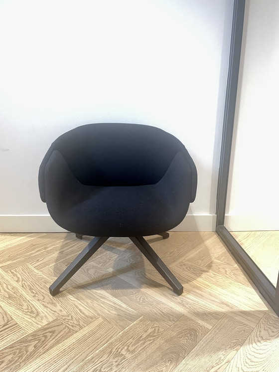 Image 1 of SP01 Design Anita Low Swivel Armchair by Metrica