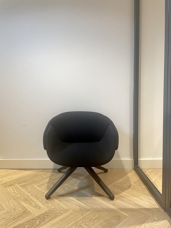 Image 1 of SP01 Design Anita Low Swivel Armchair by Metrica