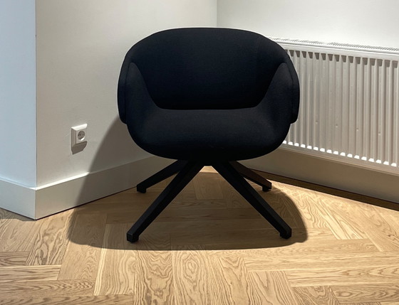 Image 1 of SP01 Design Anita Low Swivel Armchair by Metrica